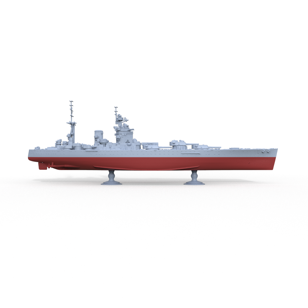SSMODEL 706S Military Model Kit HMS Nelson Rodney 1940 Full Hull