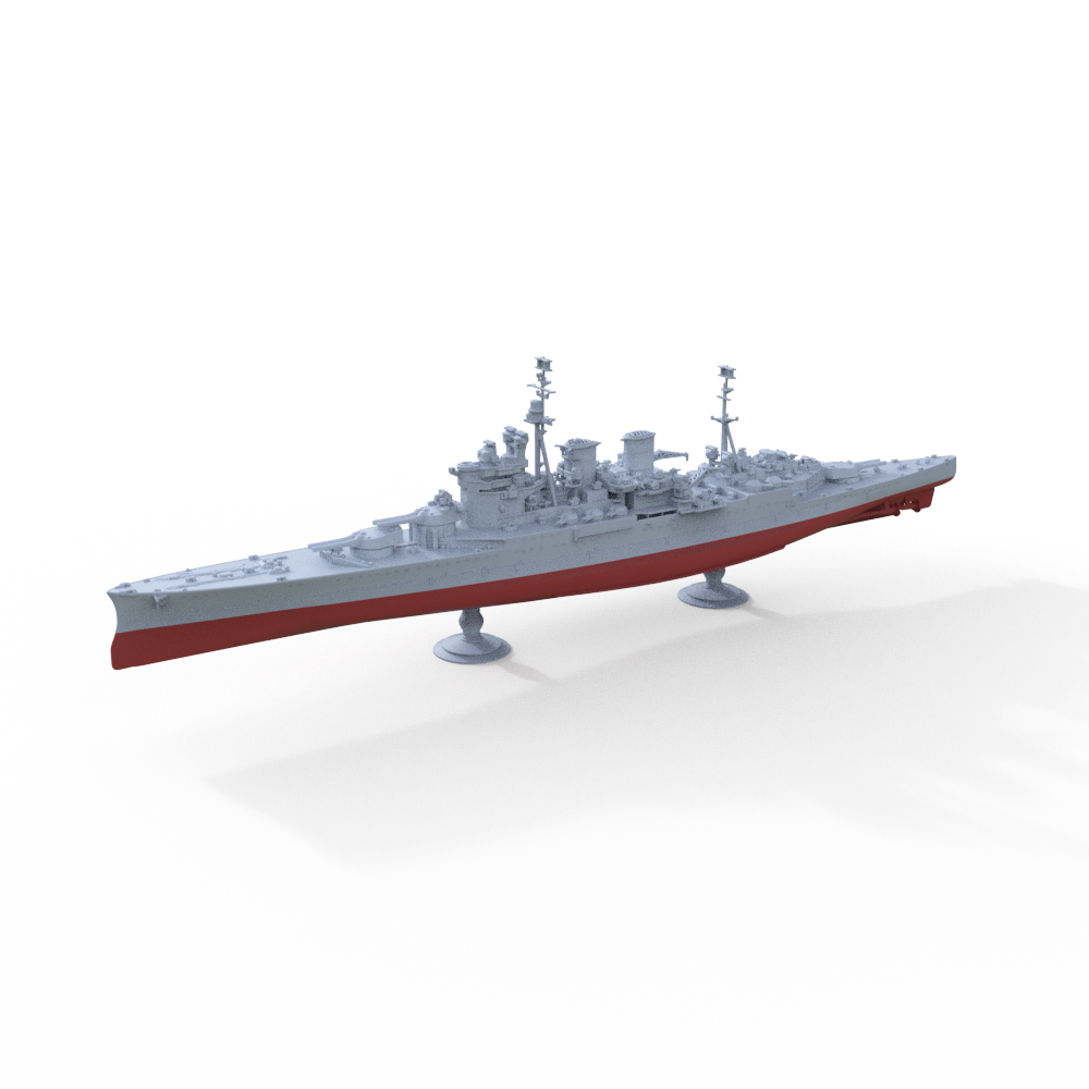 SSMODEL 707S Military Model Kit HMS Renown 1944 Full Hull