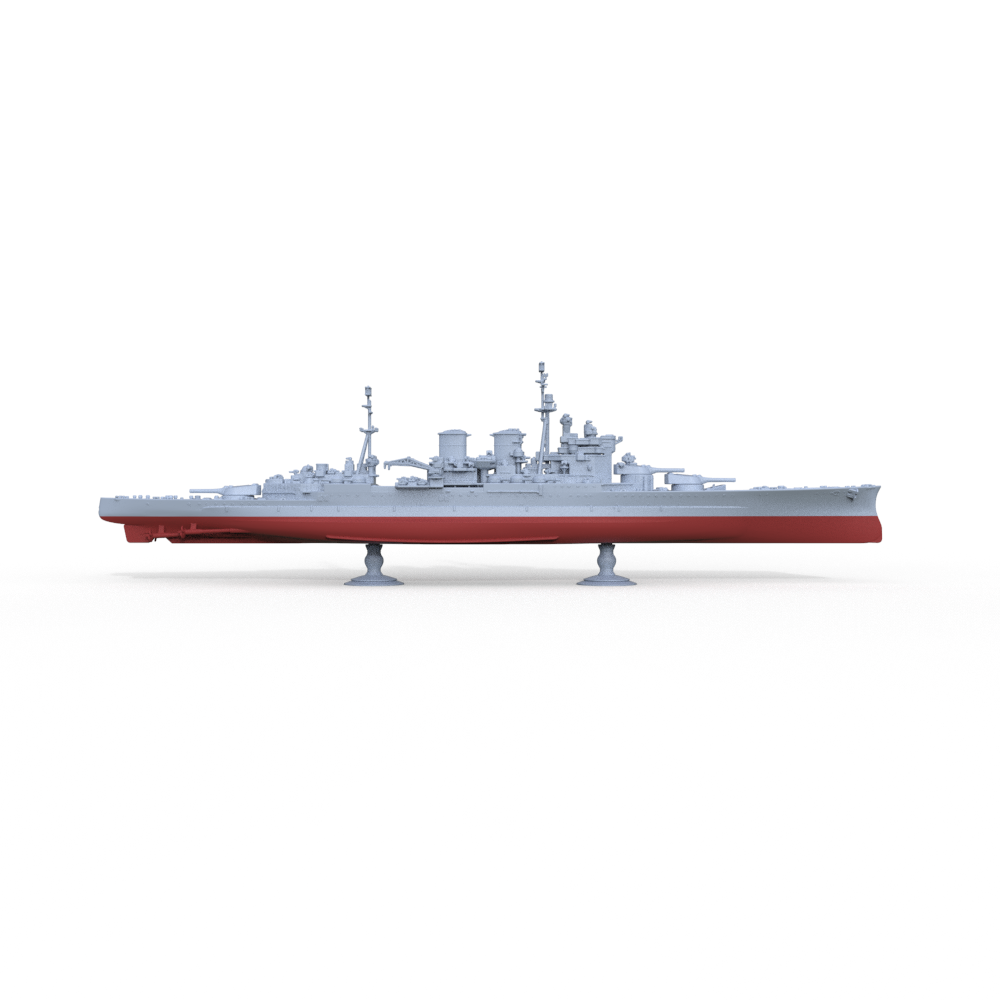 SSMODEL 707S Military Model Kit HMS Renown 1944 Full Hull