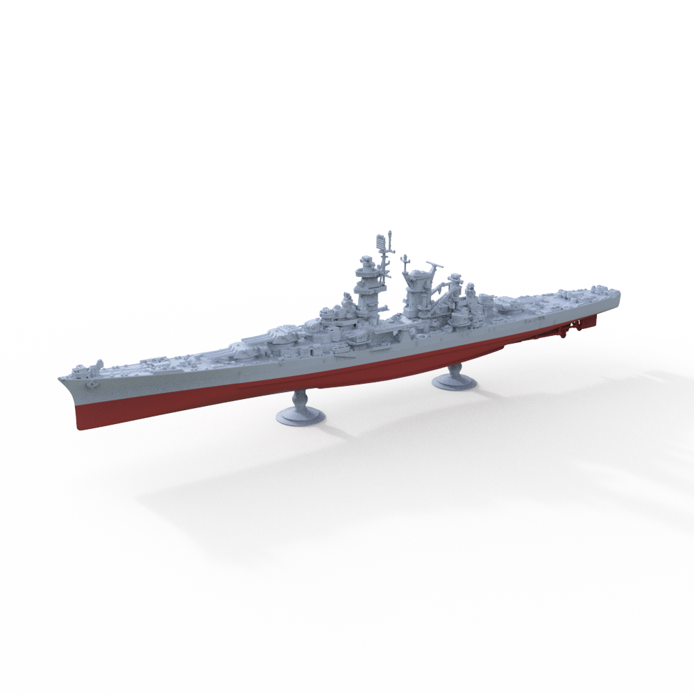 SSMODEL 709S Military Model Kit USN Alaska (CB-1) 1944 Full Hull