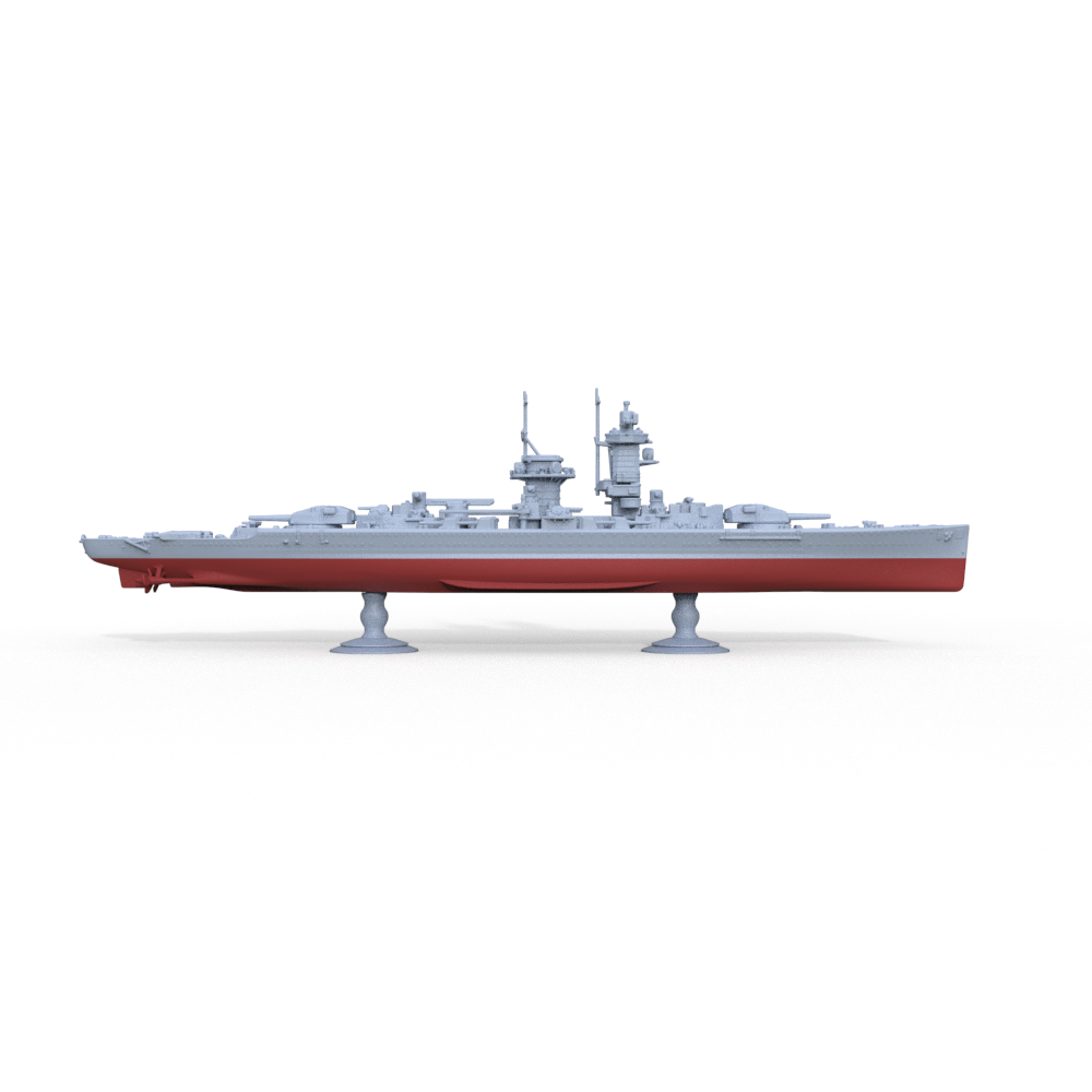 SSMODEL 717S Military Model Kit German Navy Deutschland 1939 Full Hull