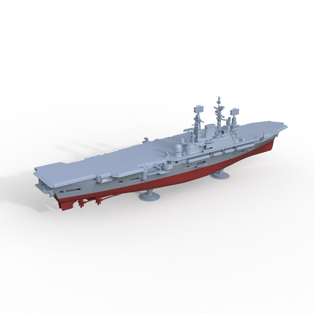 SSMODEL 719S Military Model Kit HMS Ark Royal (R09) Full Hull