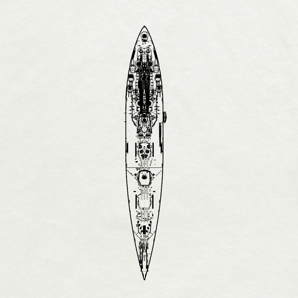 MRY-SFW SSC242 Royal Nelson-class HMS Nelson Battleship 28 1945 Water Line