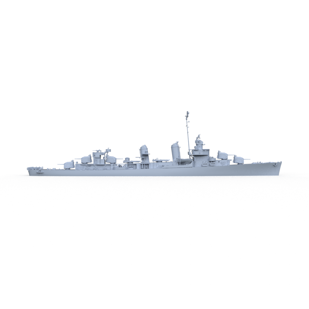 SSMODEL 533 Military Model Kit USN Fletcher-Class Fletcher (DD-445) 1942