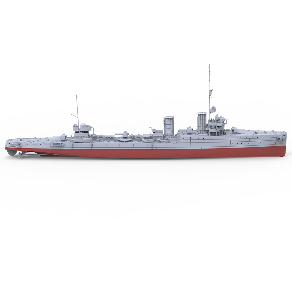SSMODEL SSC737S Military Model Kit Italian Leone Class Destroyer Tiger 1934 Full Hull