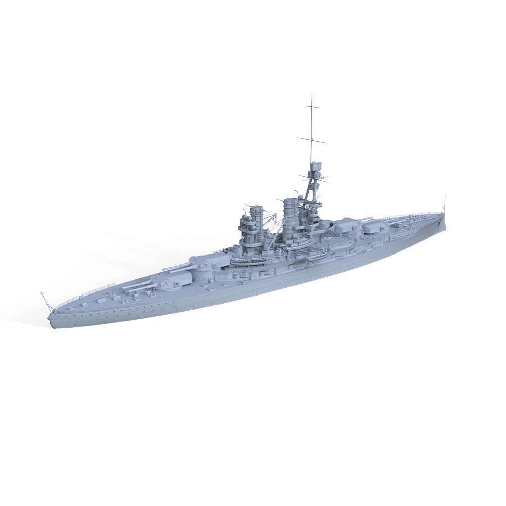 SSMODEL 589 Military Warship Model Kit German Navy Bayern class SMS Baden