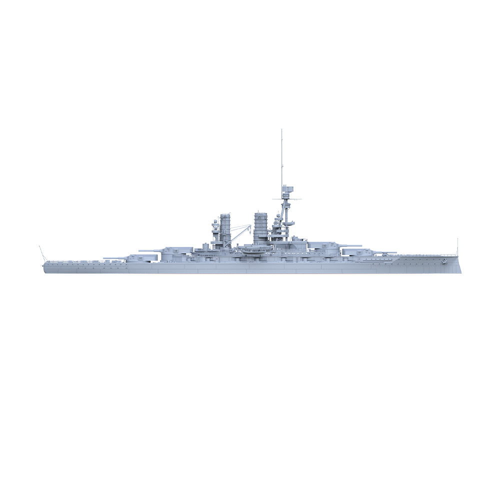SSMODEL 589 Military Warship Model Kit German Navy Bayern class SMS Baden