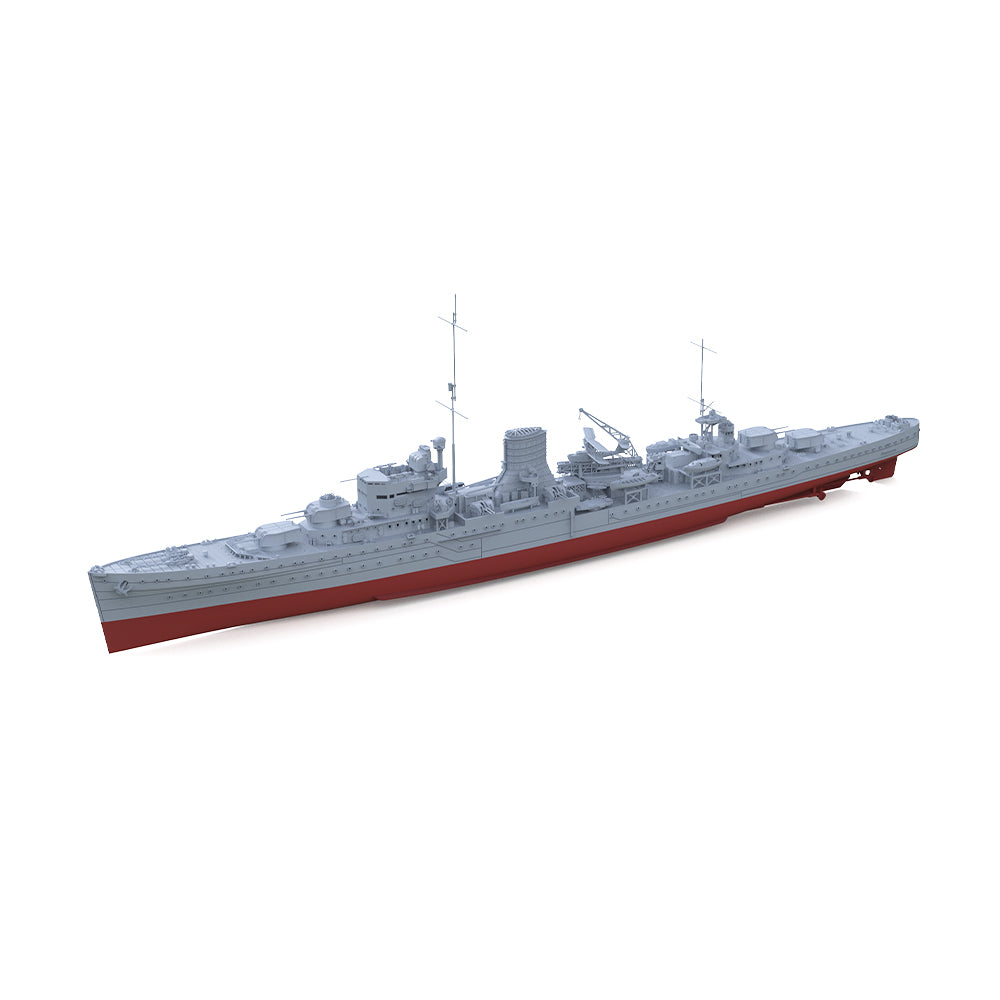 SSMODEL 602S Military Model Kit USN Fletcher-Class Cowell (DD-547) 1943 Full Hull
