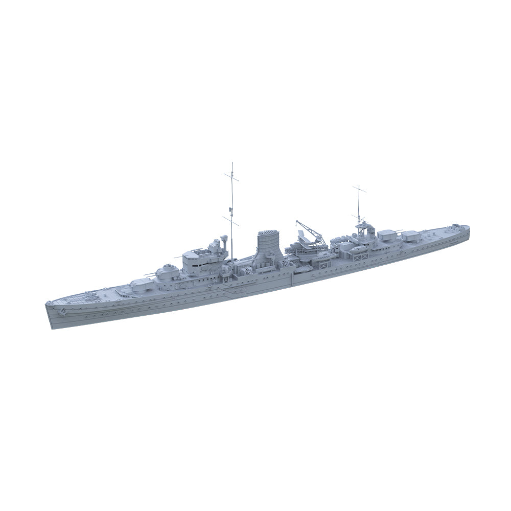 SSMODEL 602 Military Model KitRoyal New Zealand Navy HMNZS Leander 1942 Light Cruiser