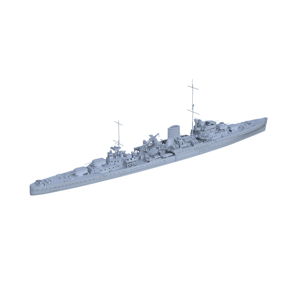 SSMODEL 602 Military Model KitRoyal New Zealand Navy HMNZS Leander 1942 Light Cruiser