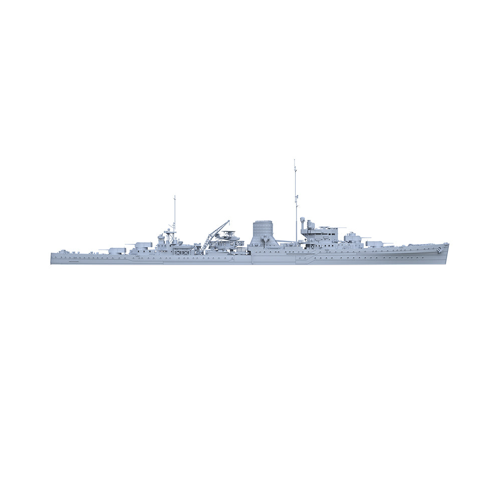 SSMODEL 602 Military Model KitRoyal New Zealand Navy HMNZS Leander 1942 Light Cruiser