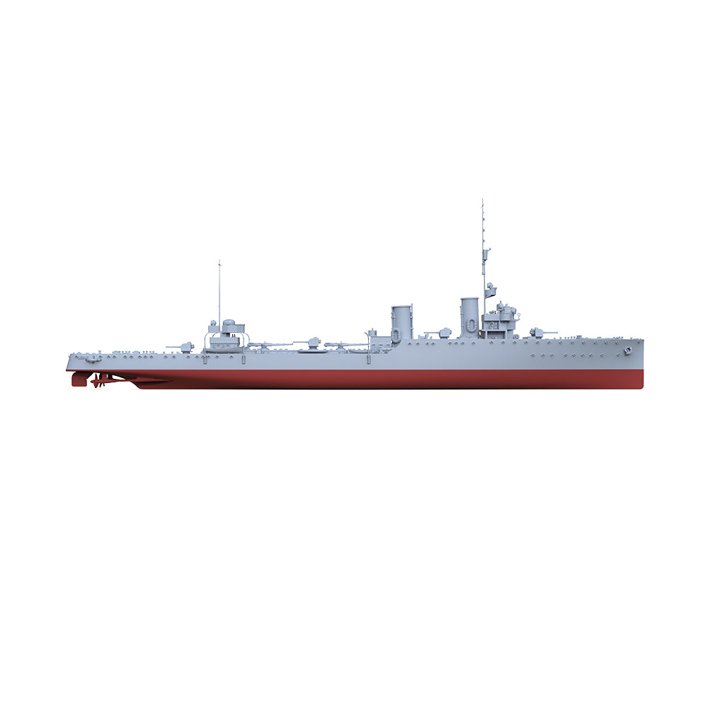 SSMODEL 605S Military Model Kit Italy Leone-Class 1938 Destroyer Full Hull