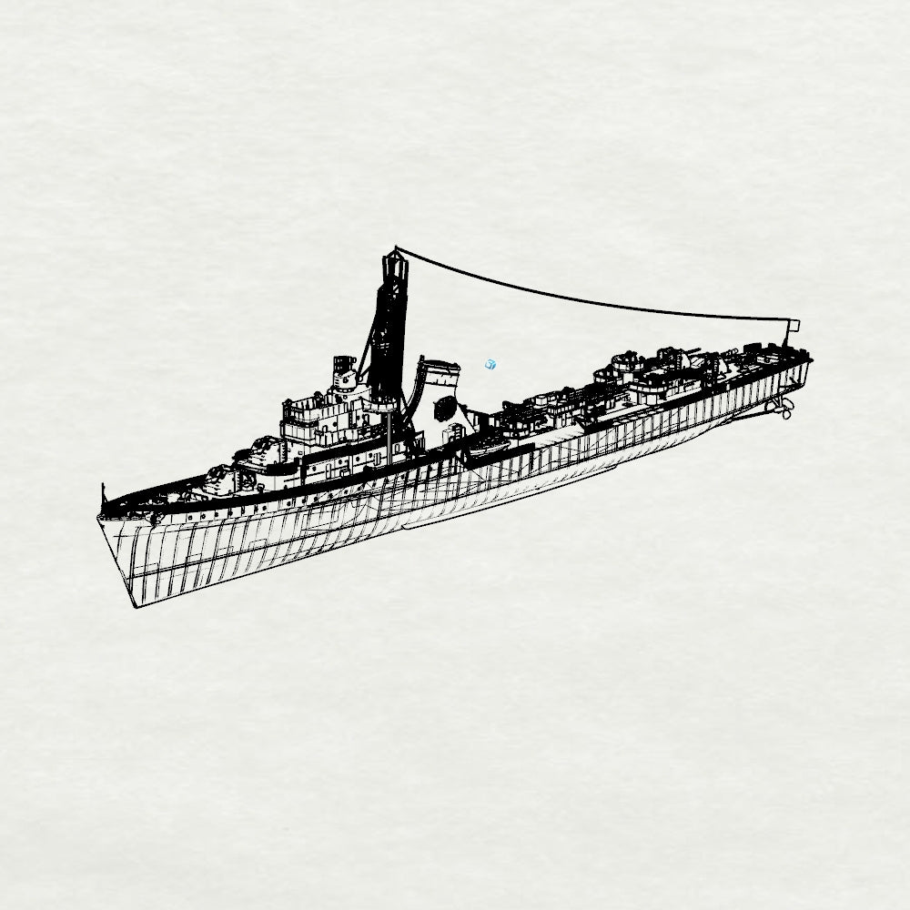 SSMODEL 739 Military Model Kit Italian Navy Caio Duilio Class Destroyer ITS Maggioni(Bottomless Version)