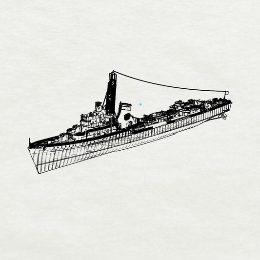 SSMODEL 739S Military Model Kit Italian Navy Caio Duilio Class Destroyer ITS Maggioni Full Hull