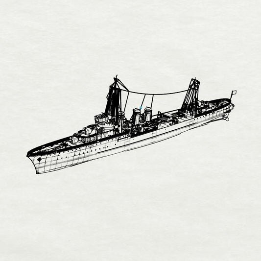 SSMODEL 745S Military Model Kit Bourrasque-Class,French Destroyer Bourrasque, 1939 Full Hull