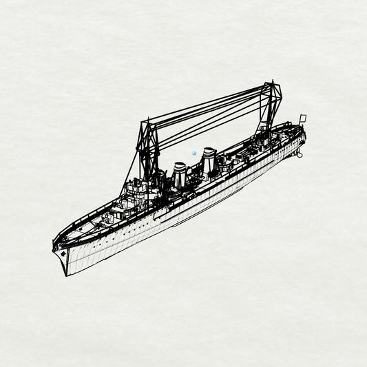 SSMODEL 746S Military Model Kit Jaguar-Class,French Destroyer Chacal, 1938 Full Hull