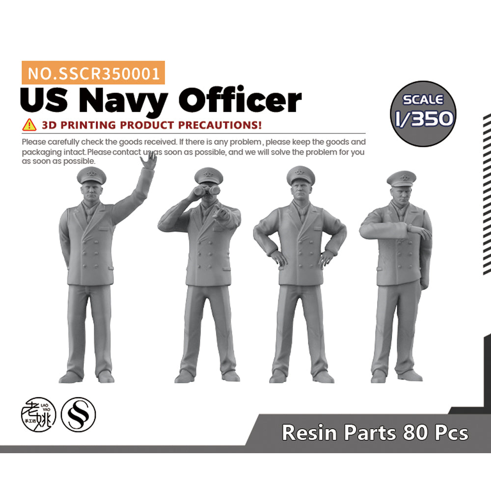 SSMODEL SSCR001 Miniatures Soldier Model Kit US Navy Officer
