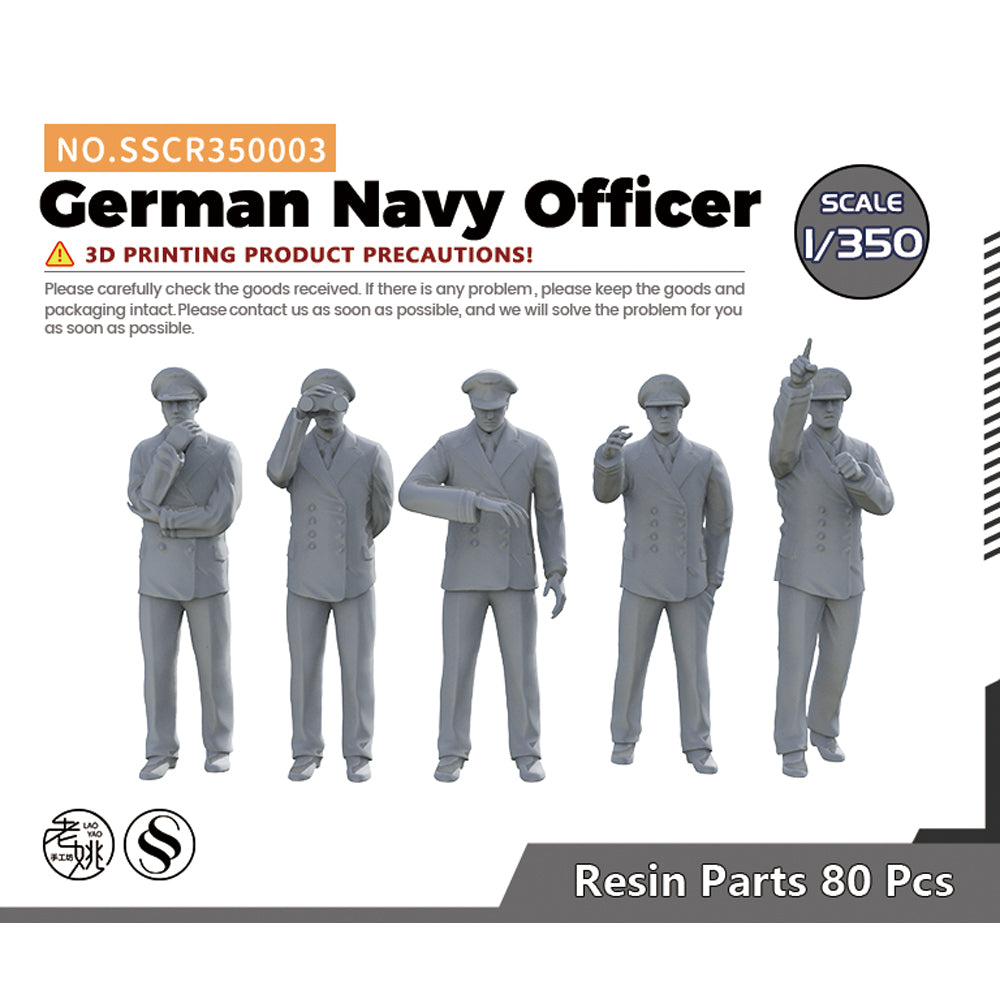 SSMODEL SSCR003 Miniatures Soldier Model Kit German Navy Officer