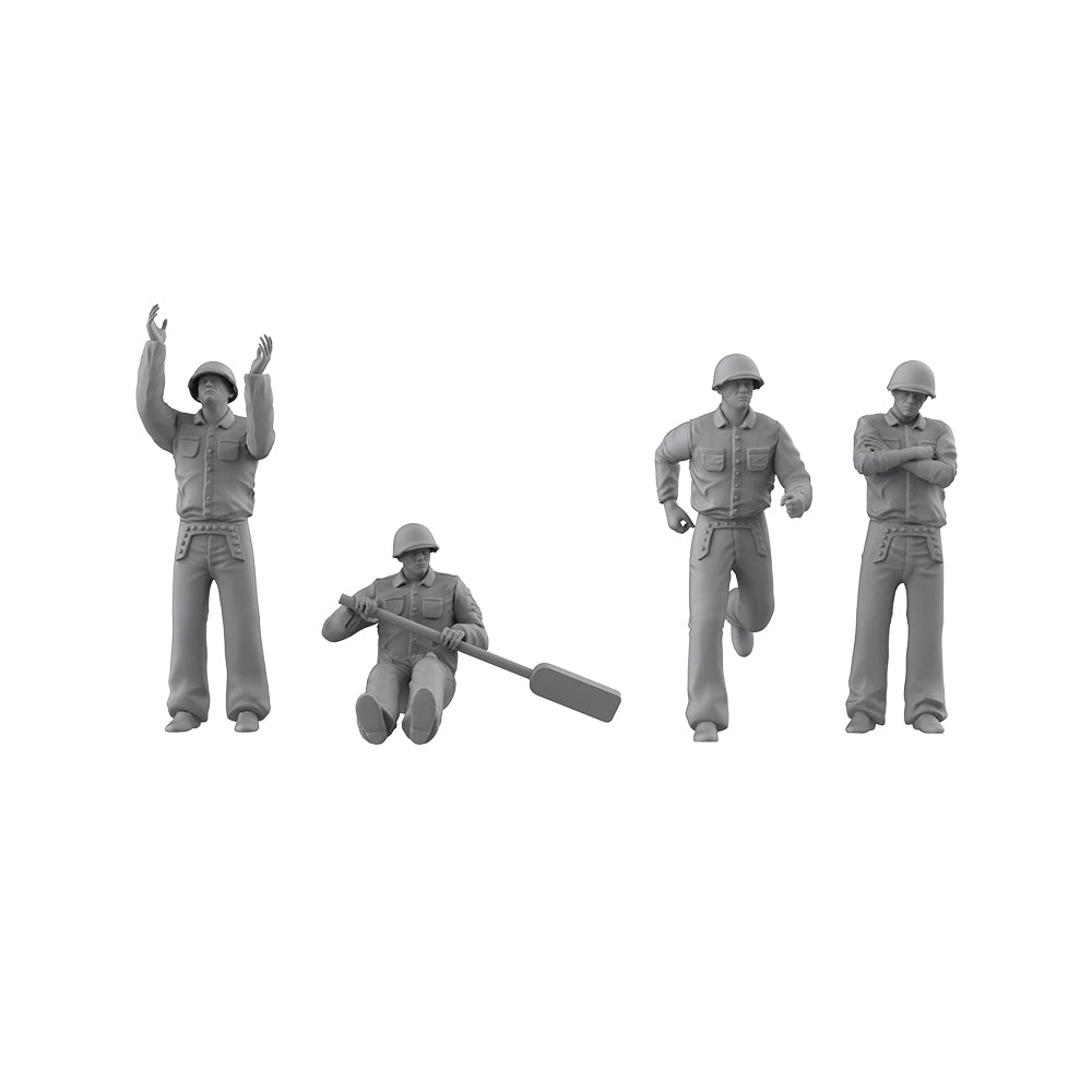 SSMODEL SSCR011 Miniatures Soldier Model Kit US Navy Sailors