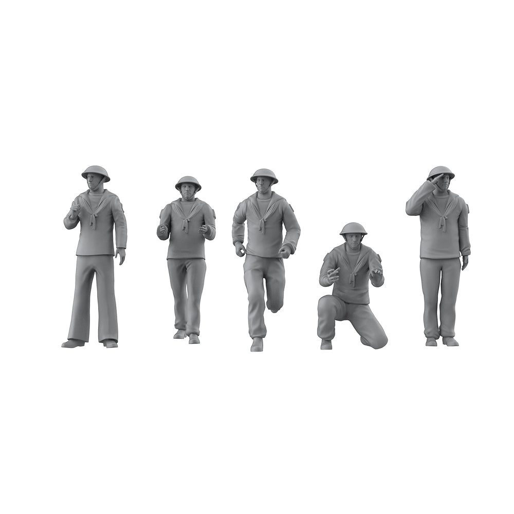 SSMODEL SSCR014 Miniatures Soldier Model Kit British Navy Sailors