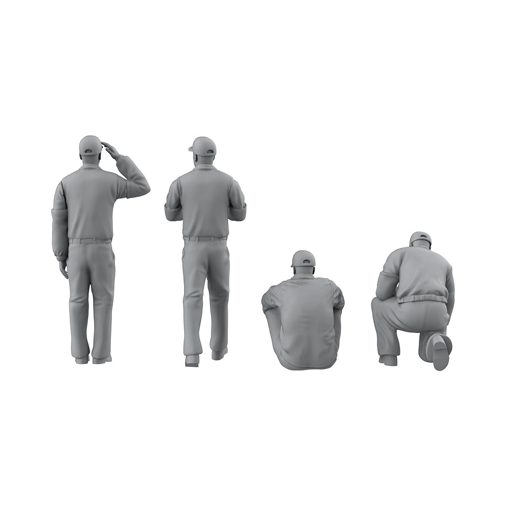 SSMODEL SSCR015 Miniatures Soldier Model Kit US Navy Sailors