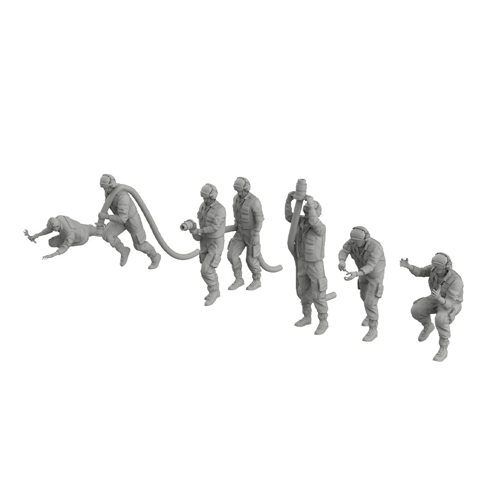 Yao's Studio SSCR017 Model Upgrade Parts Aircraft Carrier Ground Crew Maintain