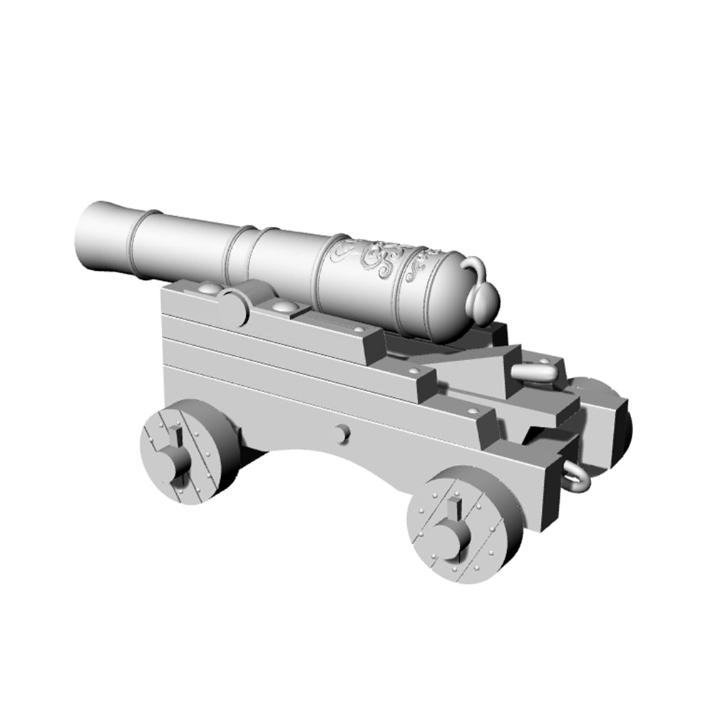 SSMODEL SSF-001A 1/- Ships cannon Napoleonic Victorian pirate D3*L16mm
