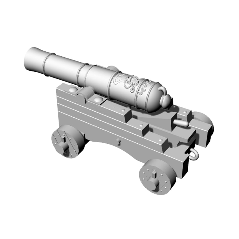 SSMODEL SSF-001A 1/- Ships cannon Napoleonic Victorian pirate D3*L16mm