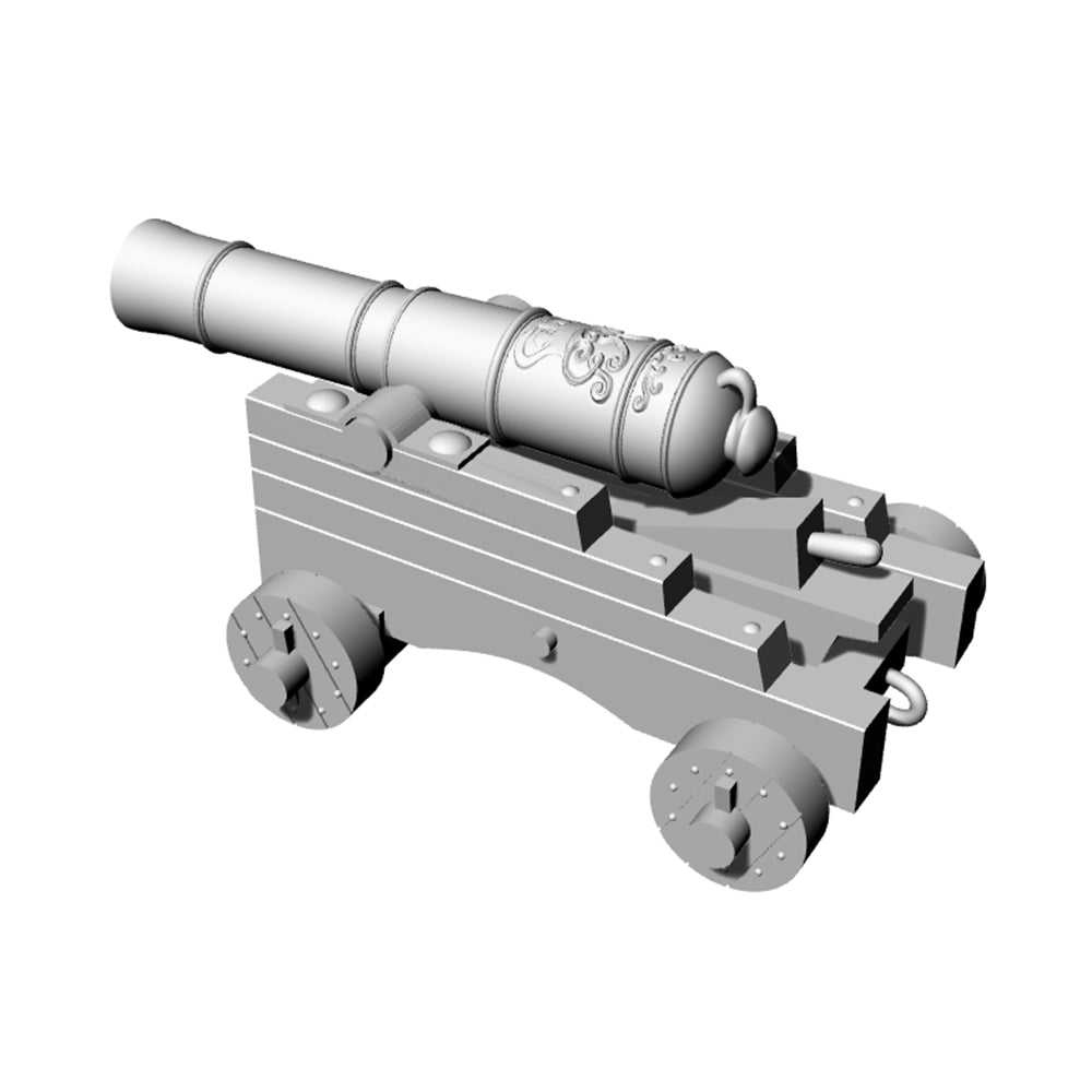 SSMODEL SSF-001B 1/- Ships cannon Napoleonic Victorian pirate D3.5*L19mm