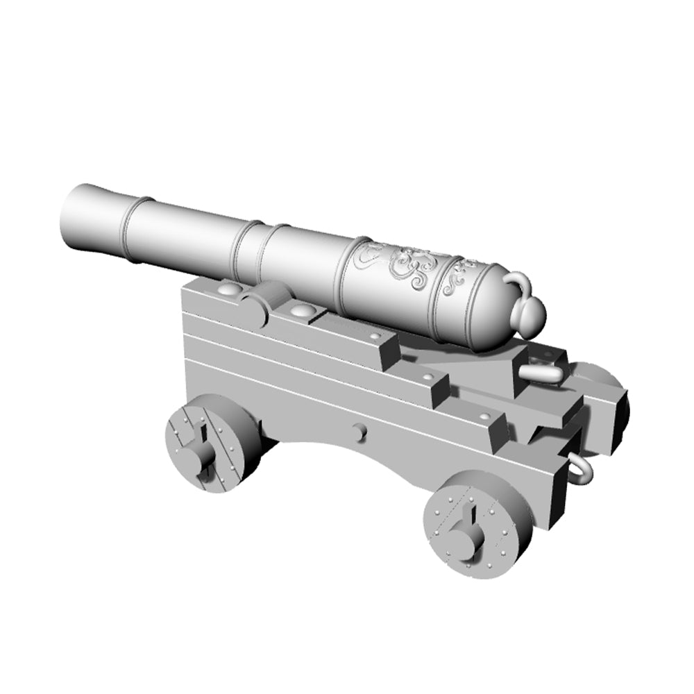SSMODEL SSF-001I 1/- Ships cannon Napoleonic Victorian pirate D6.5*L41mm