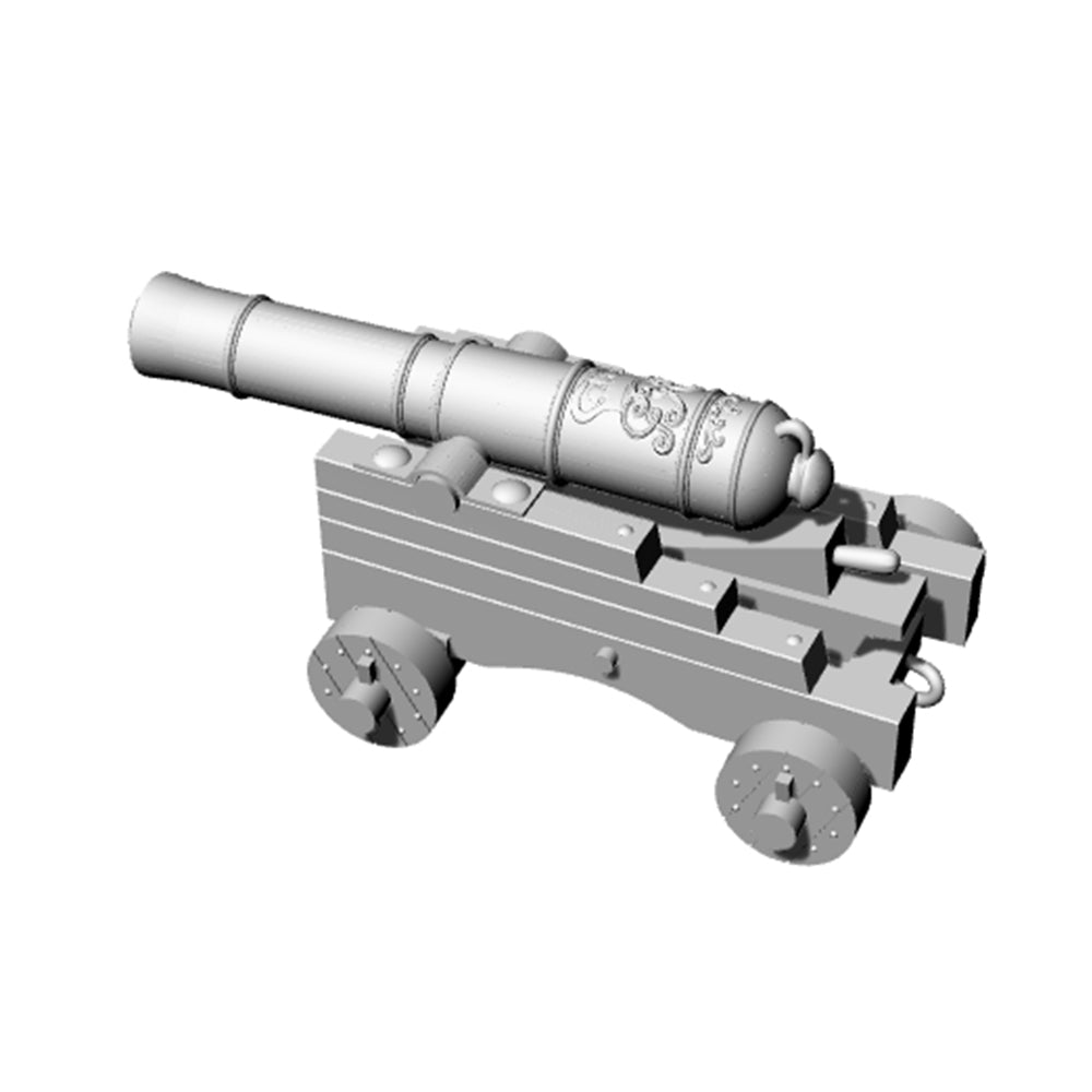 SSMODEL SSF-001M 1/- Ships cannon Napoleonic Victorian pirate D15*L85mm