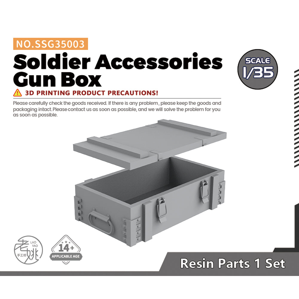 SSMODEL SSG003 Scene Model Soldier Accessories Gun Box