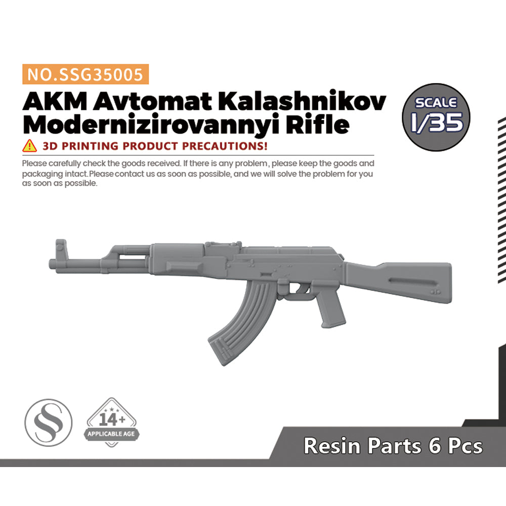 SSMODEL SSG005 AKM Avtomat Kalashnikov Modernizirovannyi Rifle