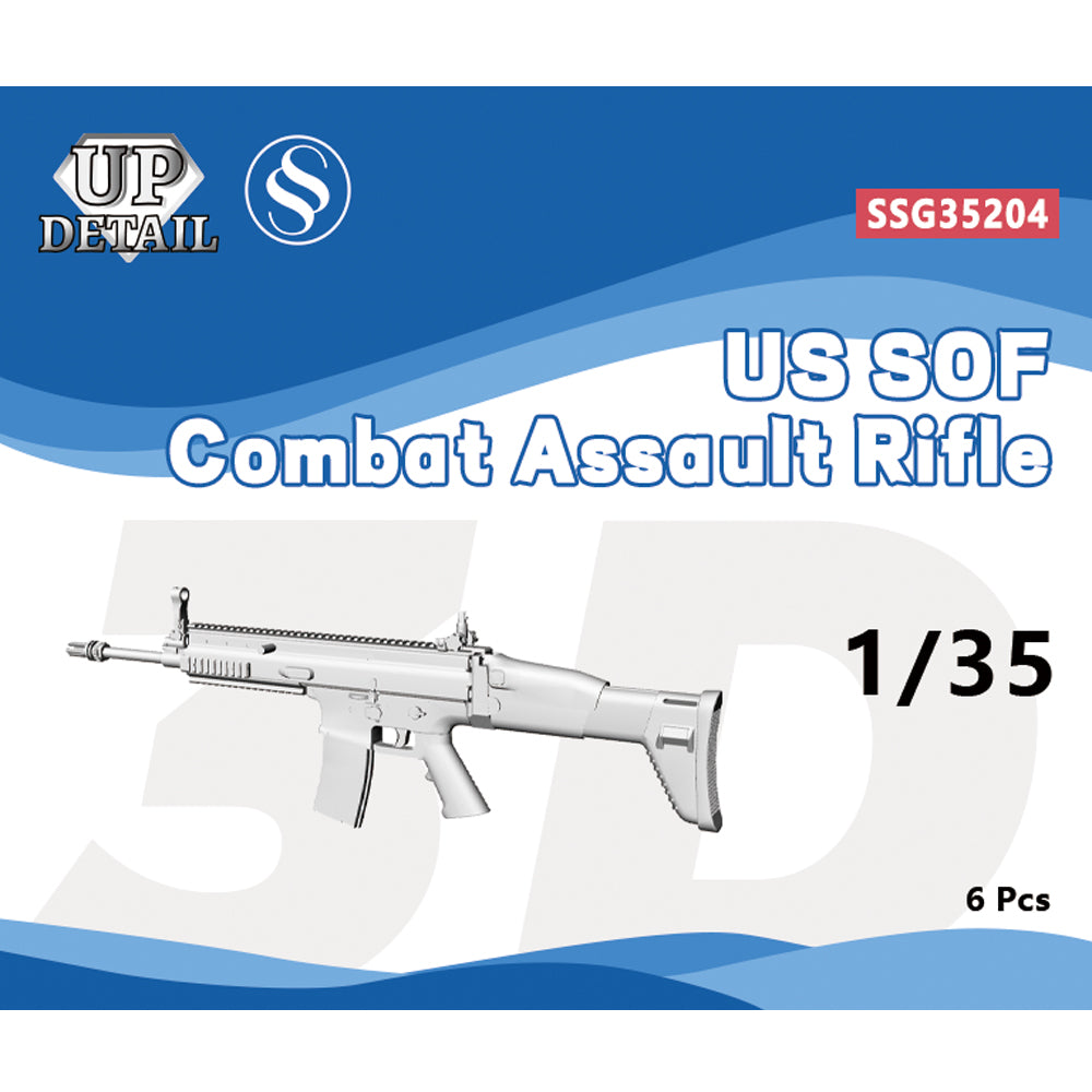 SSMODEL SSG204 Military Model Kit US SOF Combat Assault Rifle