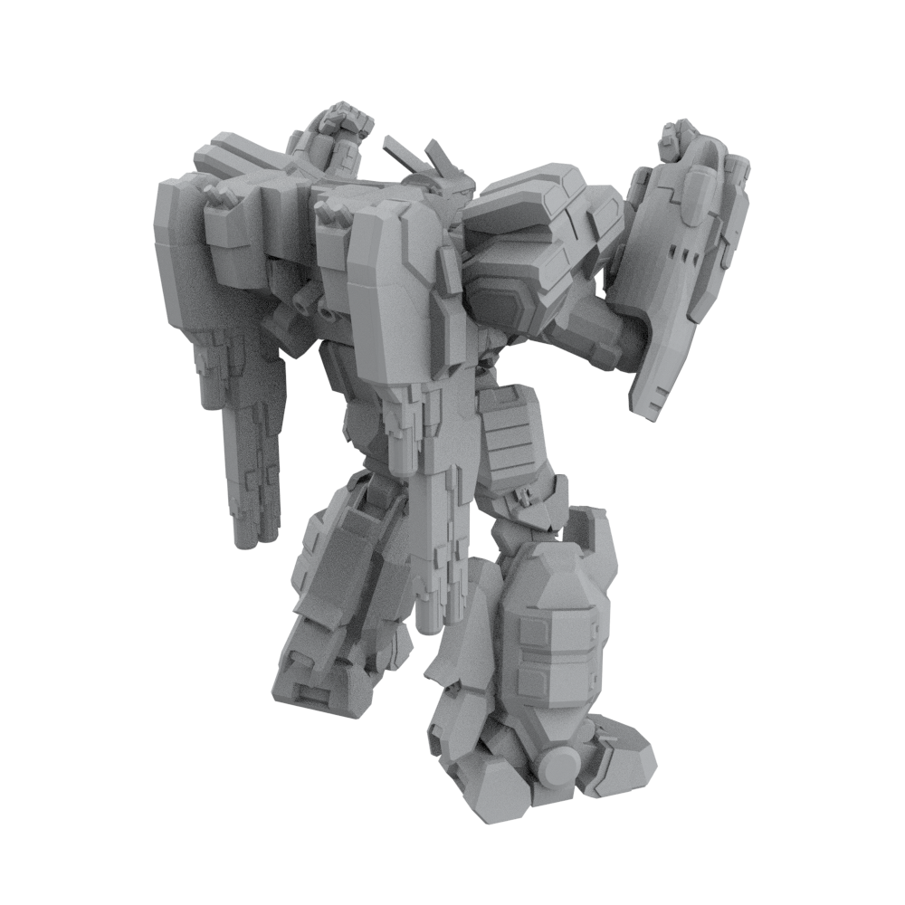 SSMODEL SSTR803 Mech Warrior No.2 FURY-Gorilla