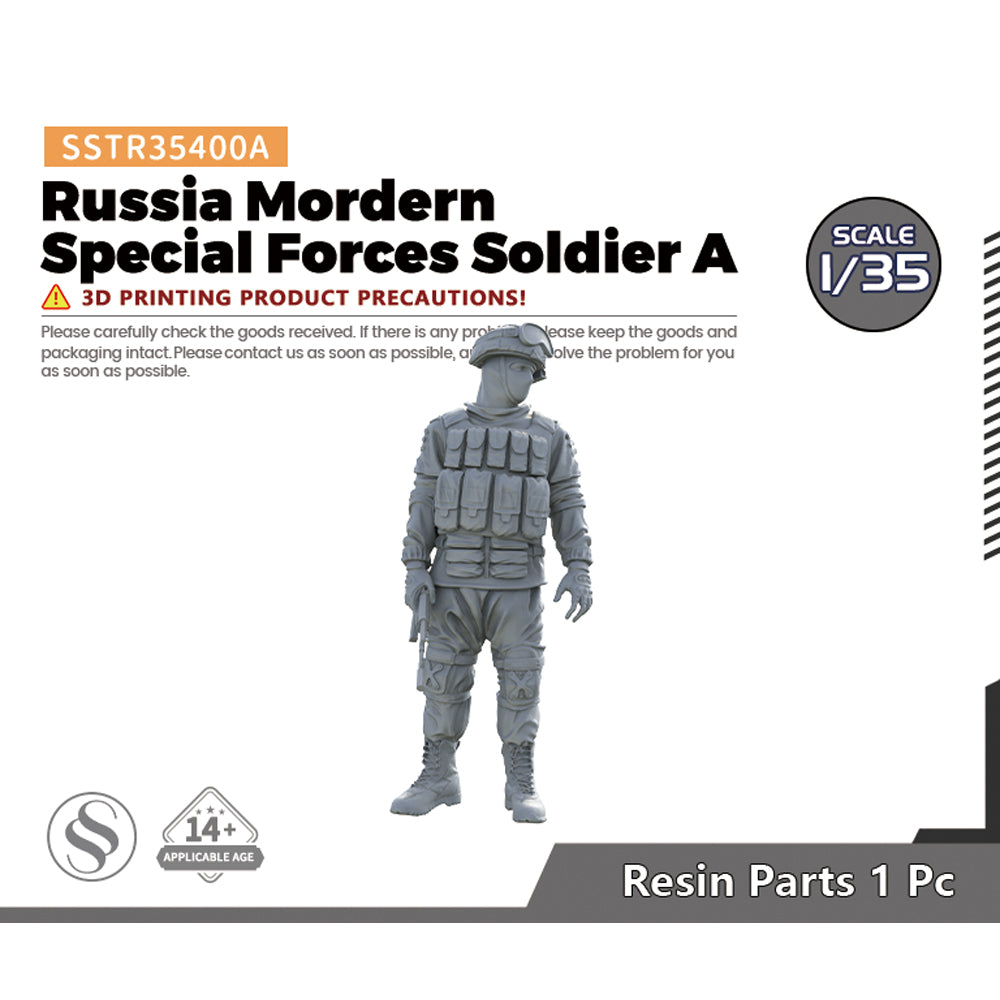 SSMODEL SSTR400A Miniatures Soldier Model Kit Russia Mordern Special Forces Soldier A