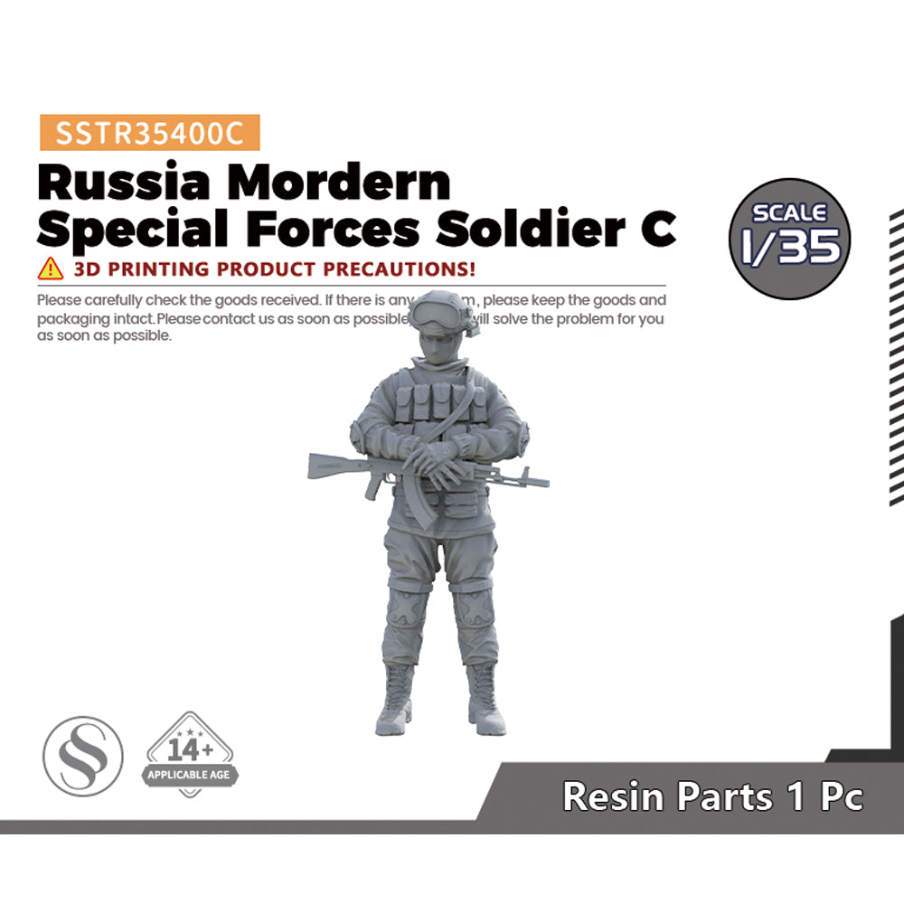 SSMODEL SSTR400C Miniatures Soldier Model Kit Russia Mordern Special Forces Soldier C