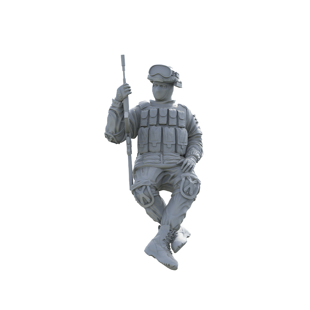 SSMODEL SSTR400D Miniatures Soldier Model Kit Russia Mordern Special Forces Soldier D