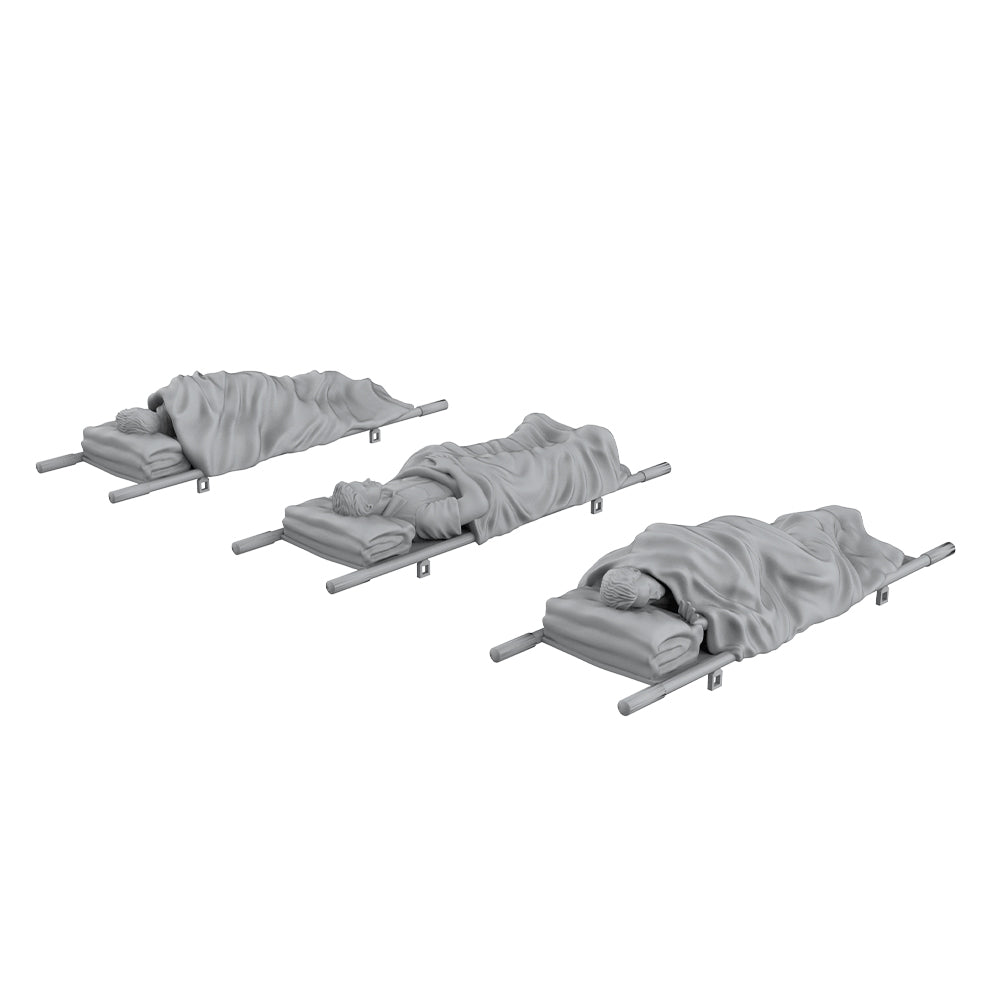 SSMODEL SSTR916 Miniatures Soldier Model Kit Character Model Wounded Injured Soldier