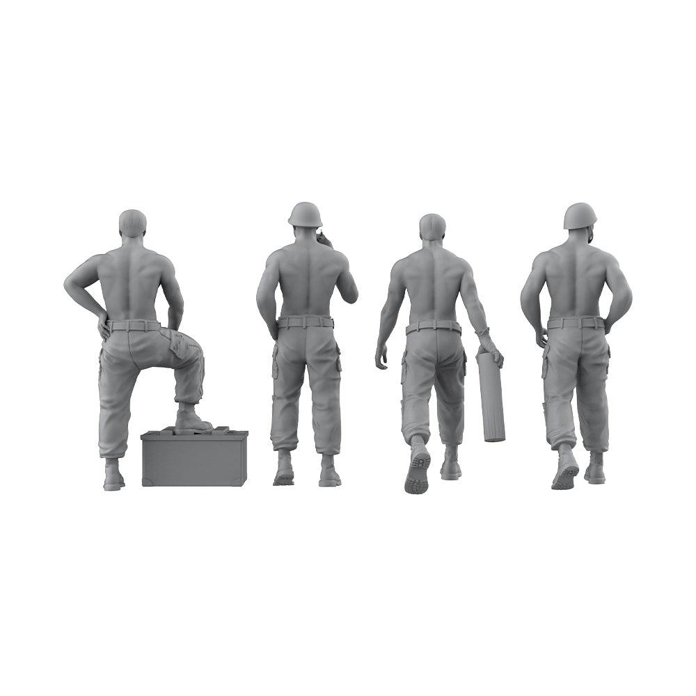 SSMODEL SSTR924 Miniatures Soldier Model Kit Movie Scene Soldiers