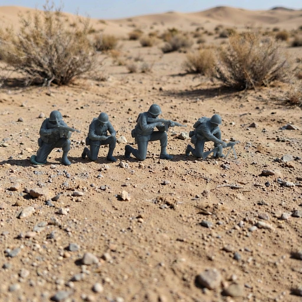 Vietnam War Siege of Khe Sanh USMC M60 Machine Gun Bunker 4-Man Team MRY-SFW SSTR647