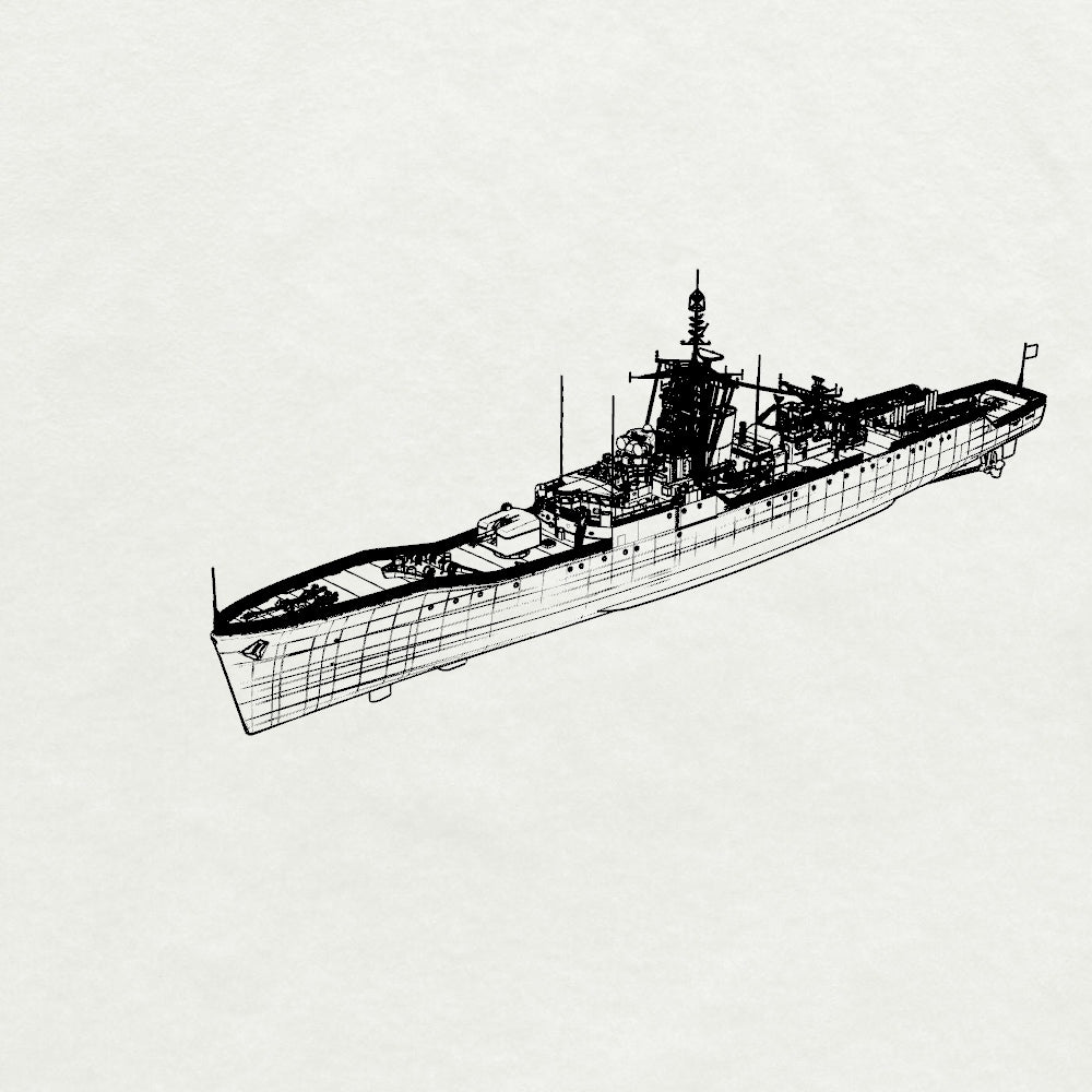 SSMODEL 629 Military Model Kit HMS Whitby Class Frigate(Bottomless Version)