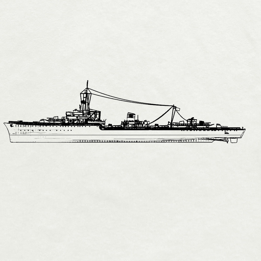 SSMODEL 728 Military Model Kit German Z22 Destroyers 1936(Bottomless Version)