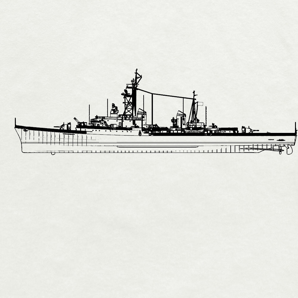 SSMODEL 734 Military Model Kit Italian Indomito Class Destroyer Impetuoso 1958(Bottomless Version)