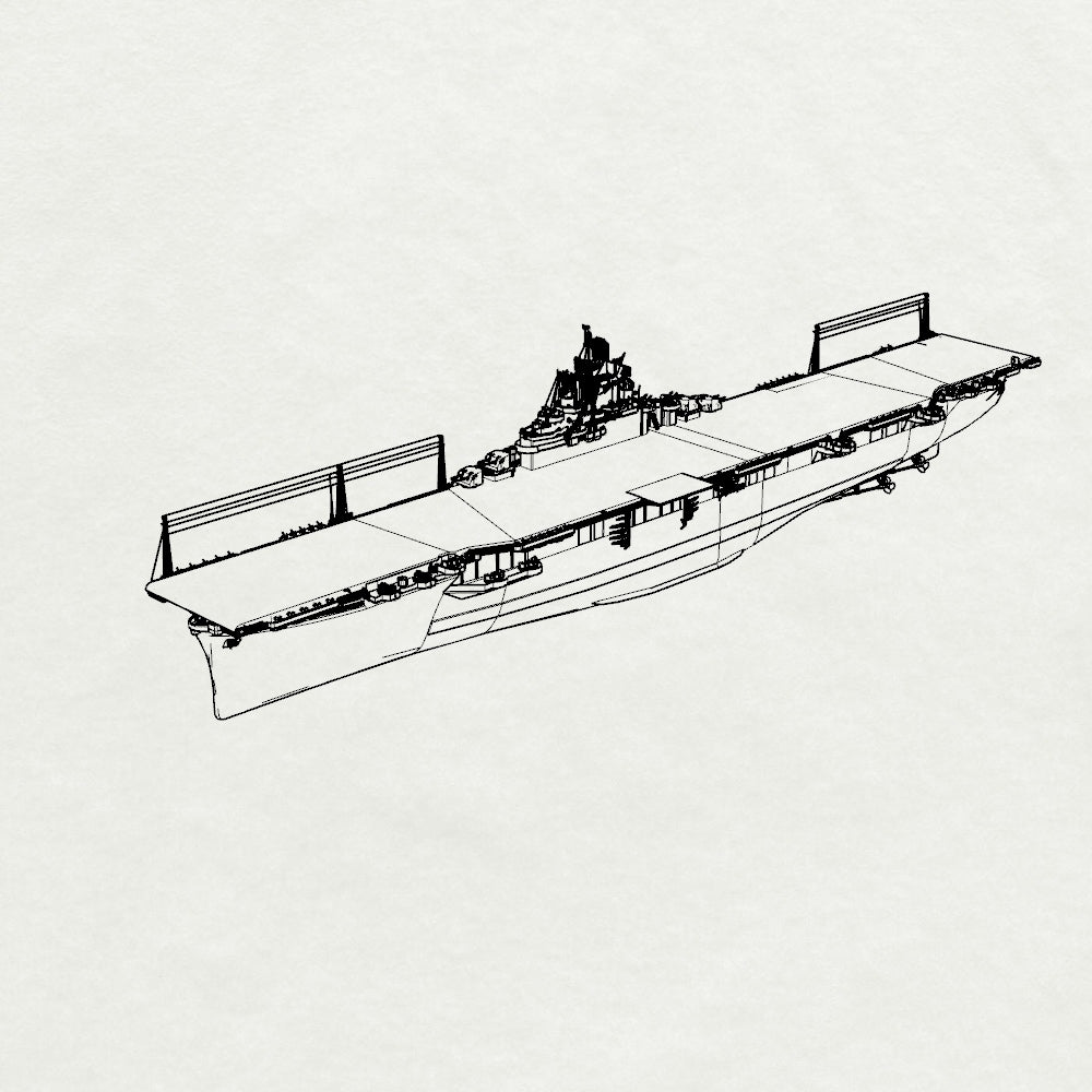 SSMODEL 616S Military Model Kit USA Essex-Class Aircraft Carriers Lake Champlain (CV-39) Full Hull