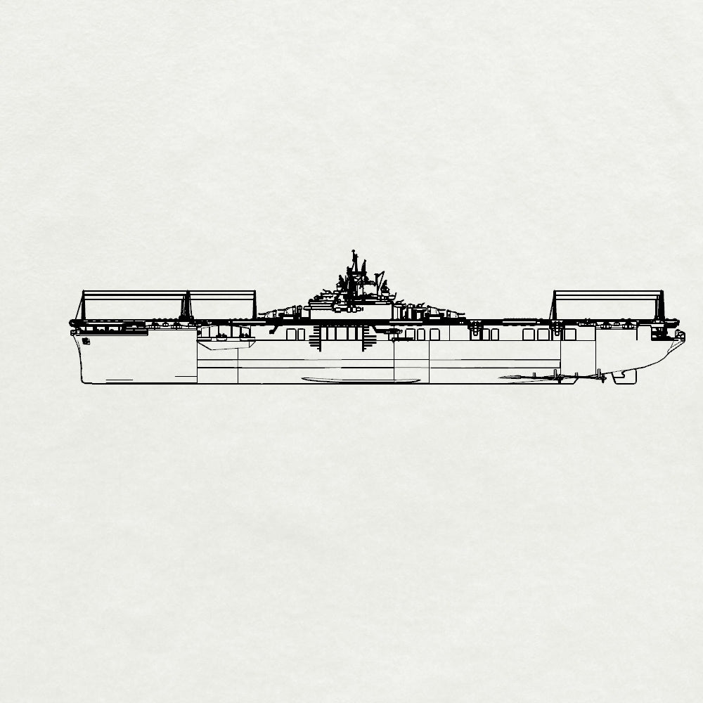 SSMODEL 616S Military Model Kit USA Essex-Class Aircraft Carriers Lake Champlain (CV-39) Full Hull
