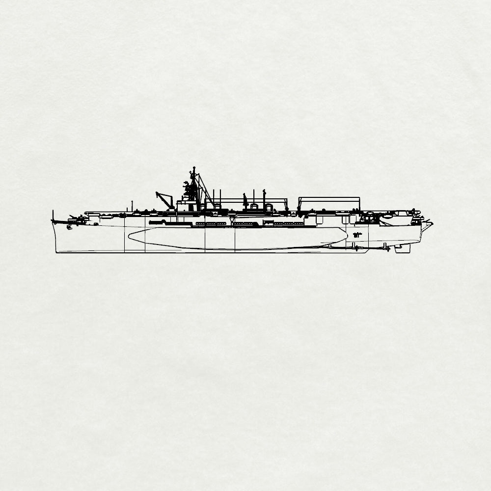 SSMODEL 617 Military Model Kit USS Independence (CVL-22)Light Aircraft Carriers Water Line