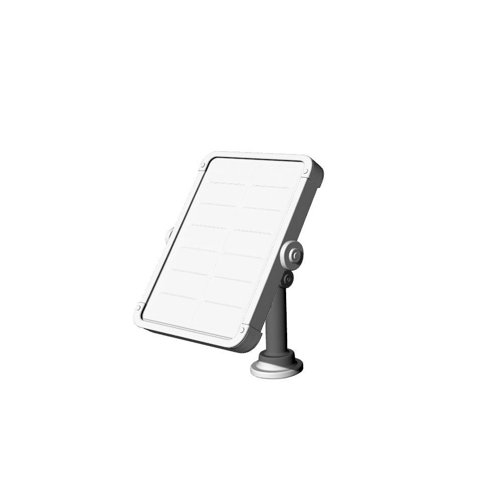 MRY-SFW LYTS620 3D Printed Unpainted White Resin, Outdoor Solar Panel Model, Miniature Courtyard Scene Accessories