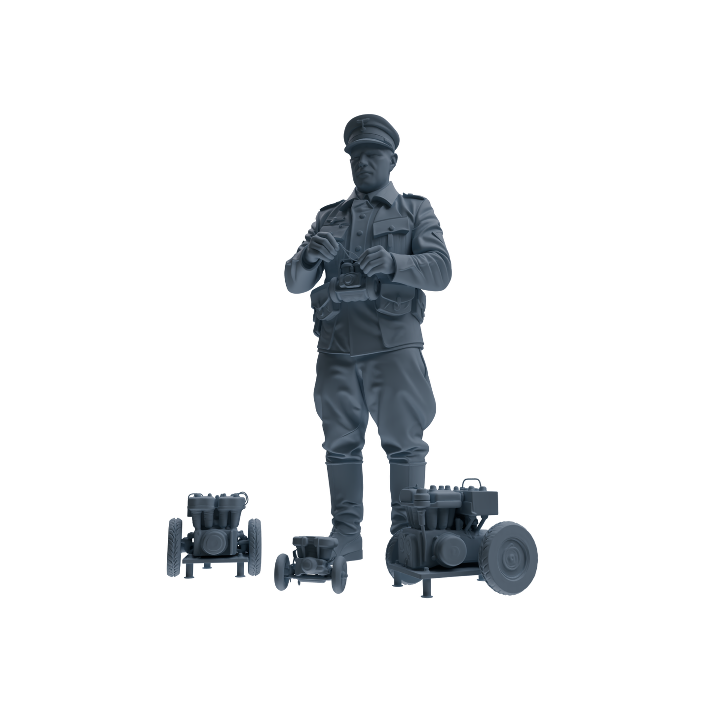 MRY-SFW SSTR252 WWI British Army Logistics Soldier Maintenance Four-Person Group