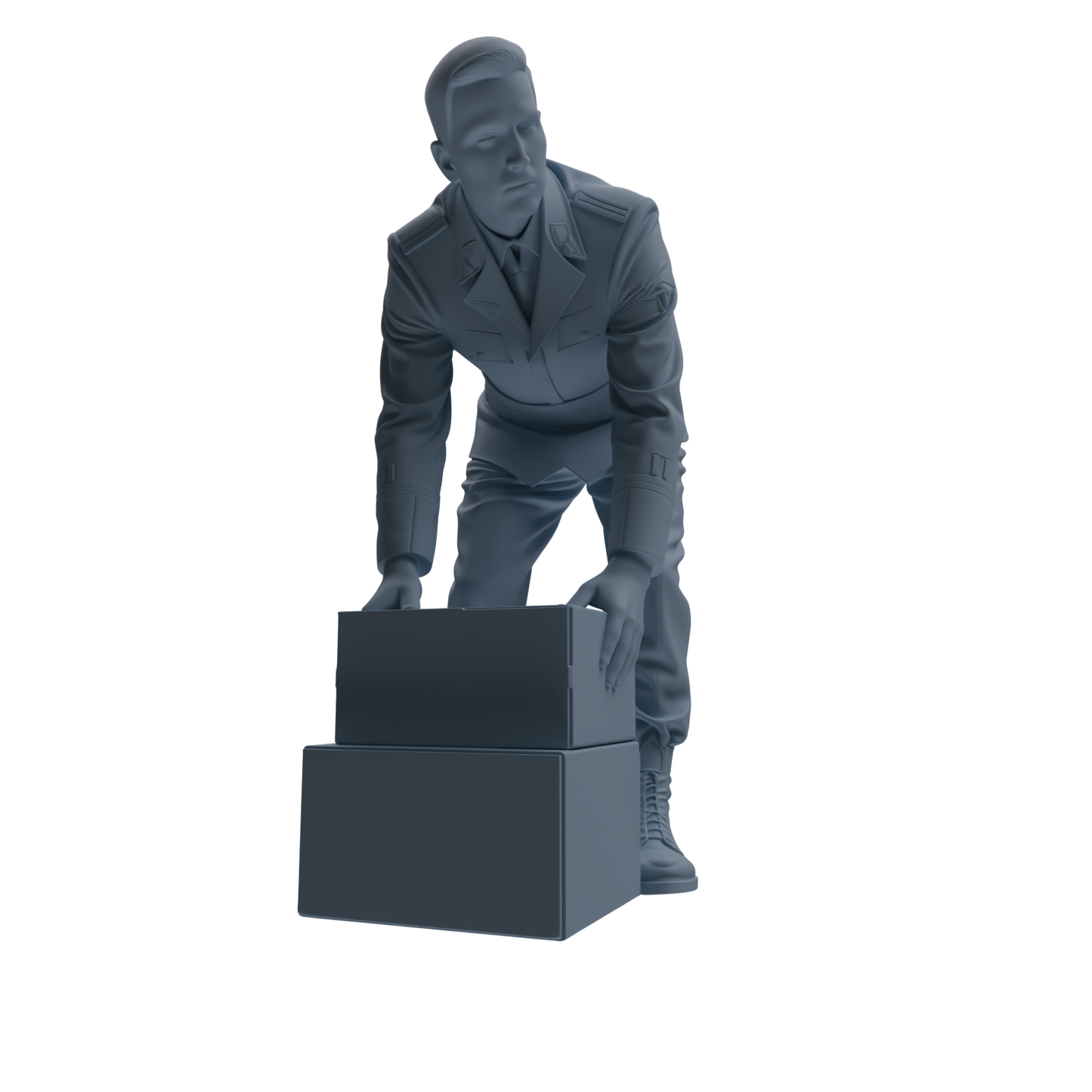 MRY-SFW SSTR233 Modern German Army Logistics Soldier Logistics Four-Person Group